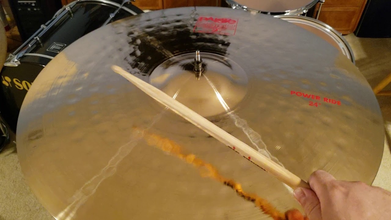 Paiste 22" 3OOO Power Ride Reflector vs. 24" 2oo2 Power Ride Reflector