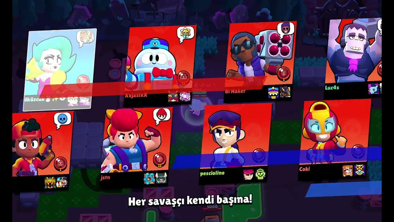 Brawl stars oynadım çok eğlenceliydi🫶