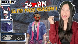 24 JAM FULL ELITE PASS SEASON 1‼️ AUTO JADI INCARAN MUSUH - FREE FIRE INDONESIA