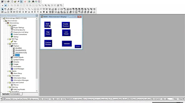 Studio 5000 to FactoryTalk View Studio Tags Communication