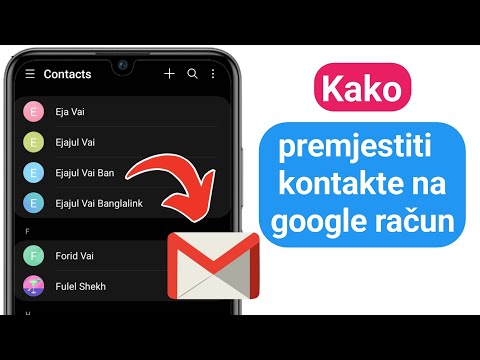 Kako premjestiti mobilne