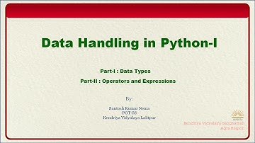 DataHandling-  DataTypes