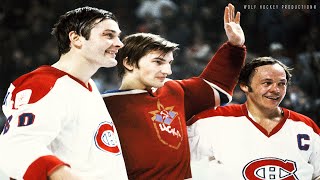 ONE OF THE GREATEST HOCKEY GAMES IN XX CENTURY Montreal Canadiens - CSKA Superseries 1975 Highlights