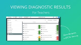 Viewing Diagnostic Results - For Teachers screenshot 2