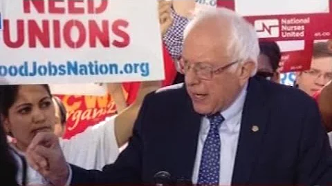 Sanders: American middle class is shrinking