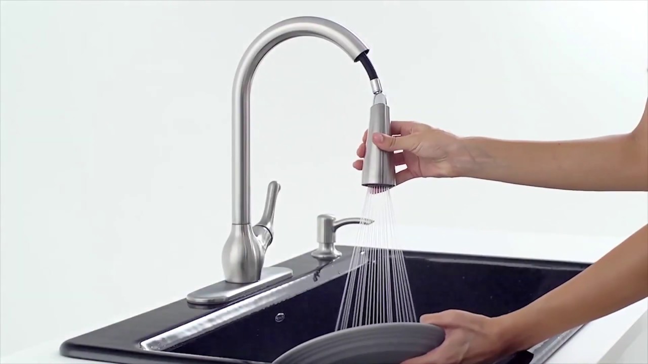 Sweep Spray Kitchen Faucet YouTube