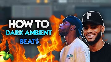 How to make CRAZY DARK AMBIENT R&B BEATS for 6LACK | FL Studio 21 Tutorial 2023