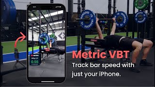 Metric VBT recording setup guide | Velocity tracking app/device