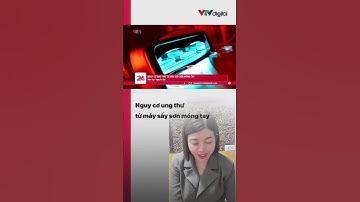 Nguy cơ ung thư từ máy sấy móng tay #phamthisontra #canxi #suckhoe #tiens #xuongkhop