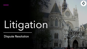 Litigation | Dispute Resolution | SQE Prep