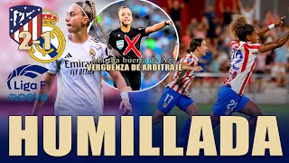 😅ATHENEA DEL CASTILLO es humillada por el ATLÉTICO MADRID 2-1 con GARBELINI Y LUANY imperiales🫡⚡️
