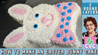 How to make a Basic Easter Bunny Cake  Cake Decorating at Home