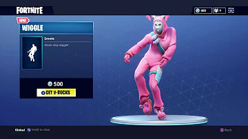 NEW *WIGGLE* Emote !!!! Showcased with 20 Skins // Fortnite Battle Royale !!!