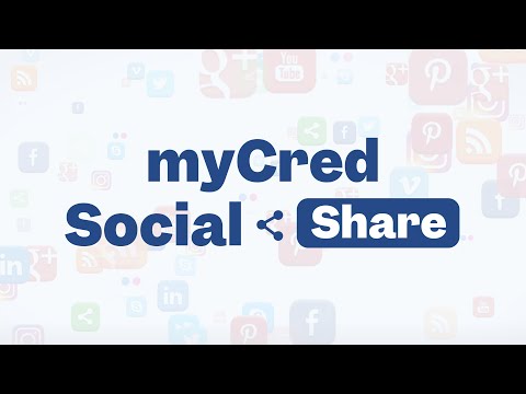myCred Social Share add-on for WordPress | Give users points for social shares