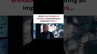 When Windows Updates at the Worst Possible Time 💀 | Relatable Meme #windowsupdate #relatable #shorts