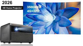 DITONG 2025 J10 projector Native 1080P Autofocus 4k HD Android smart home theater projector