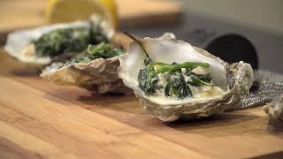 Rezept Der Woche Uberbackene Austern Youtube