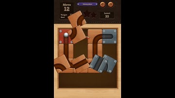 Roll the Ball November Level 33 (Classic - Basic N) - Lösung Solution Walkthrough