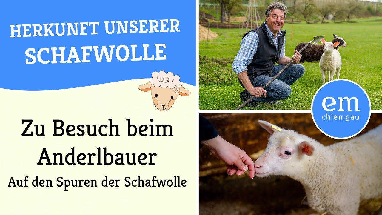 Mit Schafwolle natürlich den Garten düngen |  Interview mit dem Anderlbauer