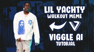 Viggle AI Tutorial: Create a Viral Lil Yachty Walkout Meme