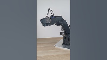 PAROL6 rotating around x axis - open source 3D printed robot #robotics #technology