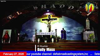 DWXI 1314 AM Live Streaming I Friday (February 27, 2026) #dailymass