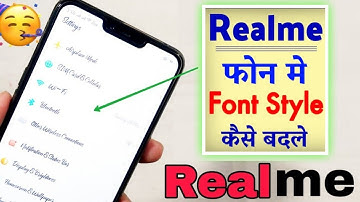 Realme Mobile Me Font Kaise Change Kare ?how to Change Font Style in Realme @TechnicalFirstpostYT