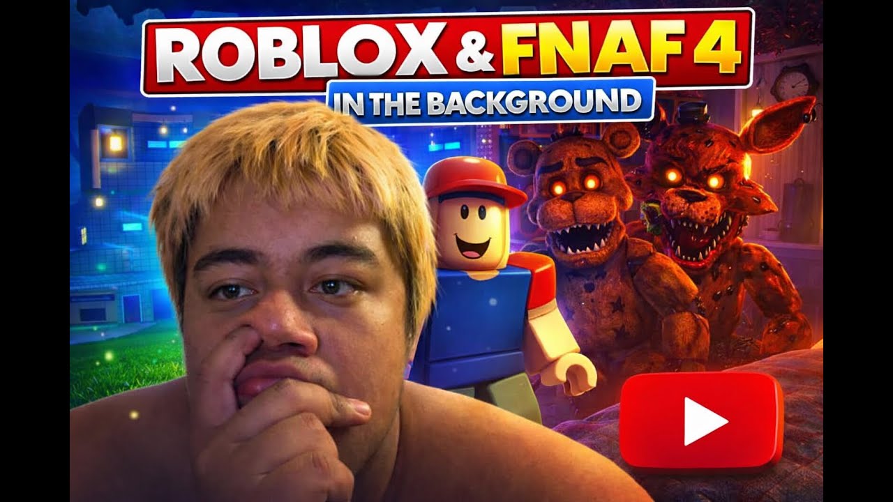 CHUD plays ROBLOX and FNAF 4 FOR THE FIRST TIME on a SHOE BOX| Streaming till a girlfriend DAY 5&6