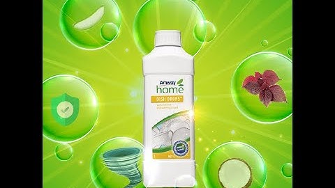 Hướng dẫn sử dụng nước rửa chén + rau củ của Amway chuẩn 🤩🤗