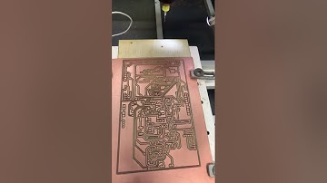 PCB almost done. #technology #arduino #robotic #cnc #robotics #woodworking #cncmachine