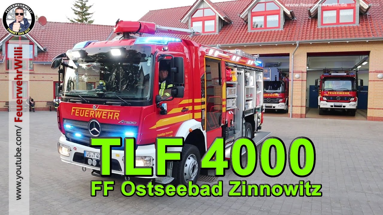 TLF 4000 - FF Ostseebad Zinnowitz - Bj. 2020 Fa. Rosenbauer