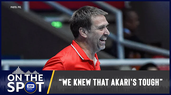 Coach Gary Van Sickle on Petro Gazz winning in five sets against Akari | #OSOnTheSpot