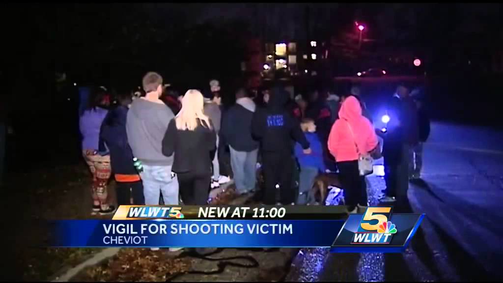 Vigil held for Cheviot man killed in shooting - YouTube