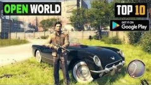 Top 10 OPEN WORLD GAMES by Rockstar and Gameloft for Android [High Graphics]