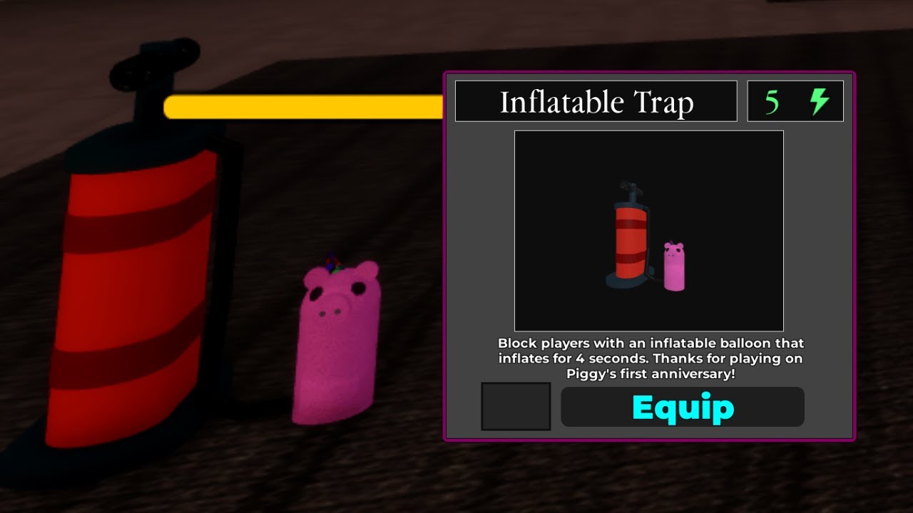 How To OBTAIN The Inflatable Trap IN ROBLOX PIGGY 2026 YouTube 