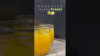 Homemade Mango frooti 🥭😋 #shorts #shortvideo #ytshorts