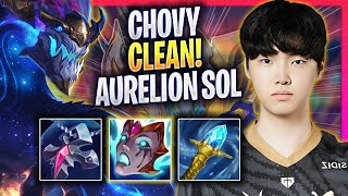 CHOVY IS SUPER CLEAN WITH AURELION SOL! - GEN Chovy Plays Aurelion Sol MID vs Azir! | Season 2024