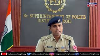 SSP Kargil Press Conference on Sheikh Jannati Case | Nitin Kumar IPS
