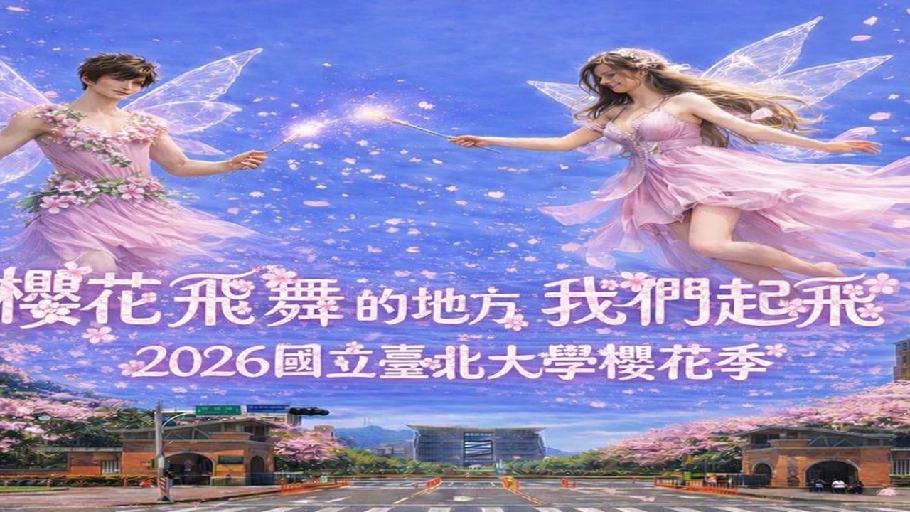 櫻花飛舞的地方，我們起飛｜2026國立臺北大學櫻花季｜活動歌曲｜詞作原創歌曲