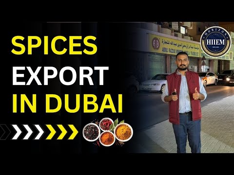 How to Export Spices from India to Dubai By Sagar Agravat.