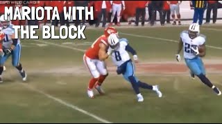 NFL BEST Blocks by Quarterbacks