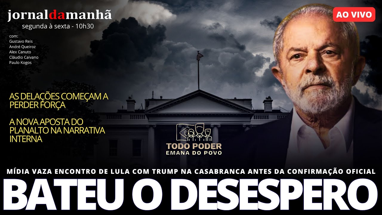 🔴AO VIVO: O QUE ESTÁ POR TRÁS DA APOSTA DESESPERADA DE LULA - 05/05/26