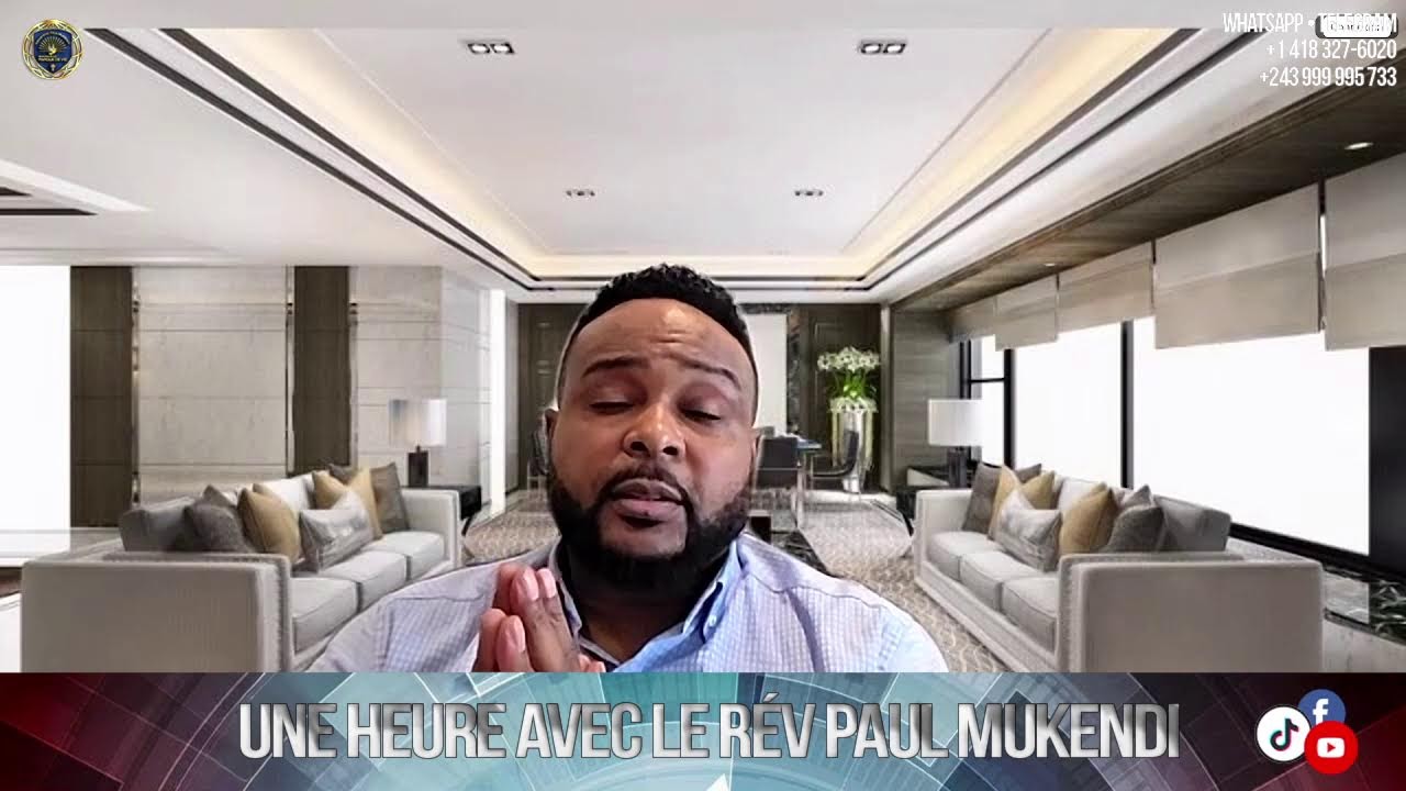 Une heure avec le Rév Paul Mukendi