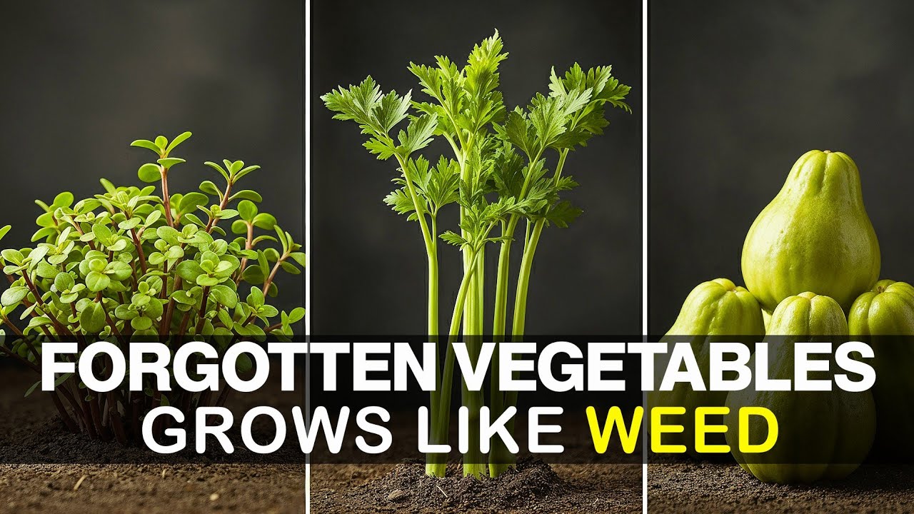 19 забытых овощей, которые растут как сорняки — золотая жила ленивого садовода