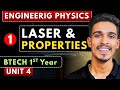 Lec 1 | Introduction to Lasers | Laser | Engineering Physics BTech 1st Year