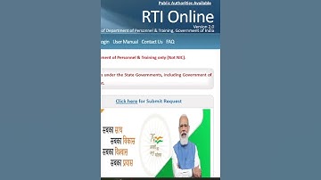 Explain procedure and process to fill RTI online Application of under RTI 2005 |#shorts #law #viral