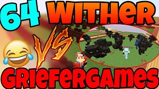 64 WITHER VS GRIEFERGAMES + Kaddey Troll 😂