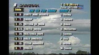 Saratoga 1996 - July 27th & 28th - Thoroughbred Action - Harvey Pack