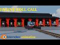 ENGINE ROLL CALL Instrumental Blender Animation 