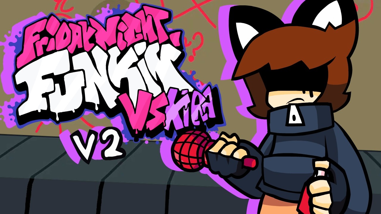 Friday Night Funkin' Vs. Kira V2 (Kira-fight + Blue) [UPDATE] [FNF MOD]